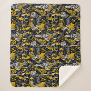 Retro Graffiti Urban Street Pattern Sherpadecke