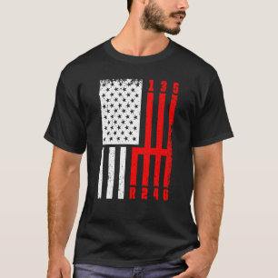 Retro-Grafik-Auto-Automechaniker-Fahrzeugtechniker T-Shirt