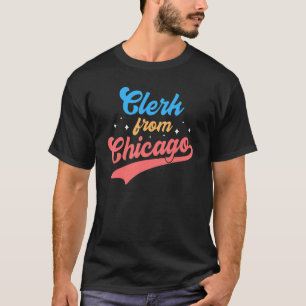 Retro-Grafik Bankangestellter Buchhalter Bankmitar T-Shirt