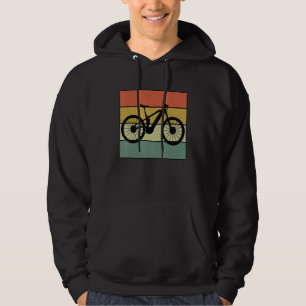 Retro-Grafik-E-Bike-Mountainbiking-Fahrrad E-Bike Hoodie