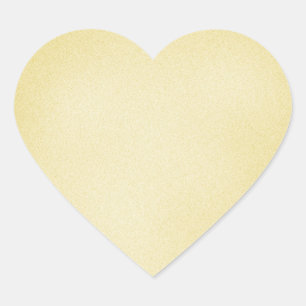 Retro Grainy Beige Hintergrund Herz-Aufkleber
