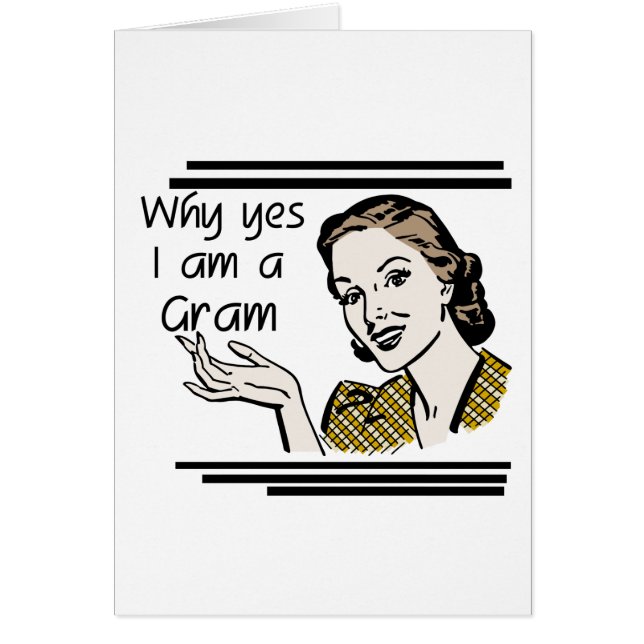 Retro Gramm-T-Shirts und Geschenke (Vorne)