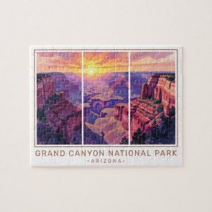 Retro Grand Canyon Nationalpark Arizona Wandern