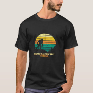 Retro Grand Canyon West Arizona Bigfoot T-Shirt