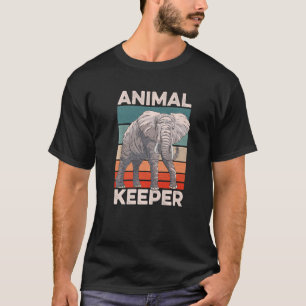 Retro Graphic Animal Keeper Zoo Keeper Tierzucht T-Shirt