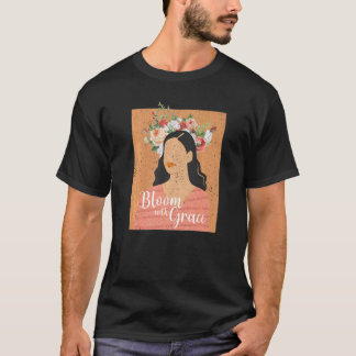 Retro Graphic Botanical Flowers Gardening Plant Lo T-Shirt