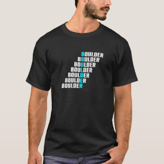 Retro Graphic Climbing Bouldering Rock Climber Mou T-Shirt