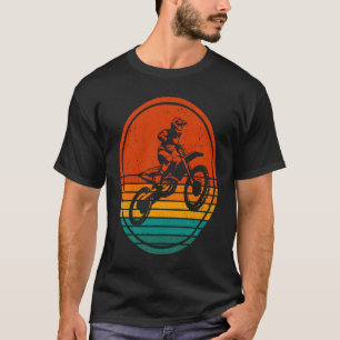 Retro Graphic Dirt Biker Motorrad Enduro Motocro T-Shirt