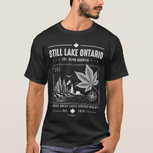 Retro Great Ontario-Seen Forever Kanada See  T-Shirt