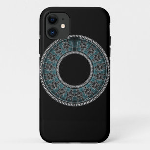 Retro Greek Disc iPhone 11 Hülle