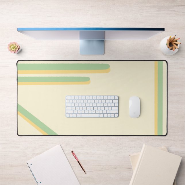 Retro Green Desk Mat Schreibtischunterlage (Büro 1)