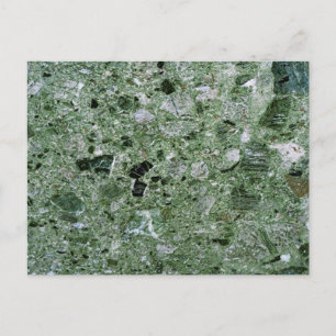 Retro Green Marble Stone Texture Pattern Postkarte