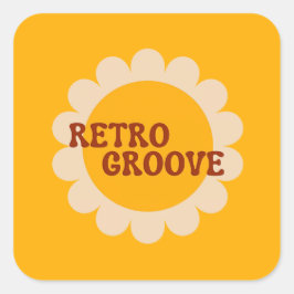 Retro Groove Sticker