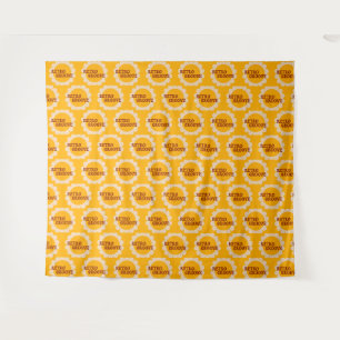 Retro Groove Teppich Wandteppich