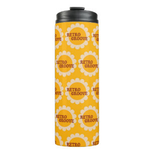 Retro Groove Thermosbecher