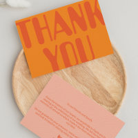 Retro Groovy 70er Orange Bold Wedding
