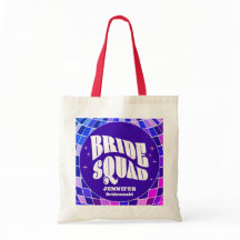 Retro Groovy Bachelorette Bride