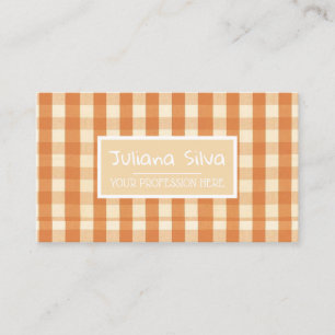 Retro Groovy Colorful Wavy Boho mit QR Visitenkarte