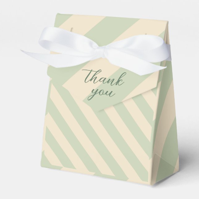 Retro Groovy Colorful Wavy Boho Wedding Geschenkschachtel (Vorderseite)