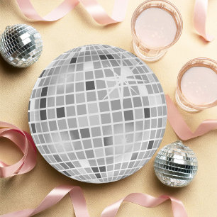 Retro GROOVY Disco-Kugel Junggesellinnenabschied  Pappteller