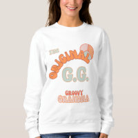 Retro Groovy Grandma Peach & Aqua