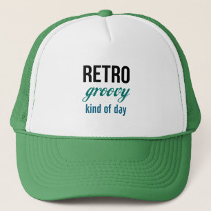 Retro Groovy Hut Truckerkappe