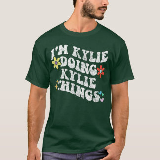 Retro Groovy Ich mache Kylie-Kram Lustige Mutter T-Shirt