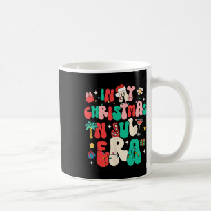 Retro Groovy in meinem Weihnachten im Juli Ära Som Kaffeetasse