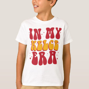 Retro Groovy in meiner Kelce-Ära T-Shirt