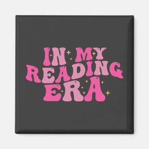 Retro Groovy in meiner Lesezeit Magnet