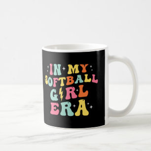 Retro Groovy in meiner Softball Girl Ära Kaffeetasse