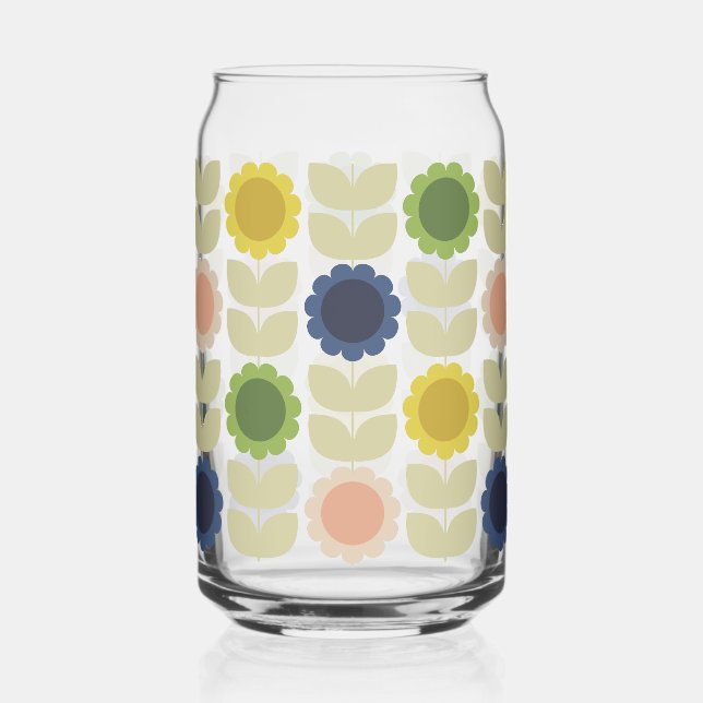 Retro Groovy Summer Flowers Stems (Recto)