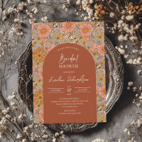 Retro Groovy türkis Boho Boho Arsch orange rosa