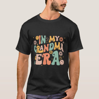 Retro Groovy zum Tag der Großmütter T-Shirt