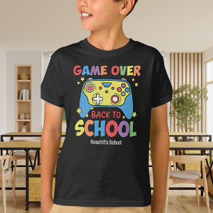 Retro Groovy Zurück zur Schule T-Shirt