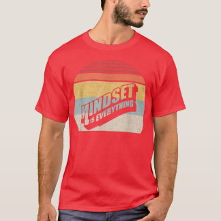 Retro Growth Mindset Entrepreneur Teacher Fitness T-Shirt