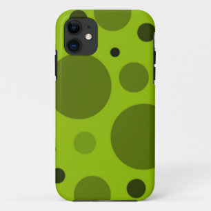 Retro-grüne Punkte Case-Mate iPhone Hülle