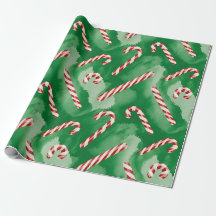 Retro-grüne Weihnachtspapier