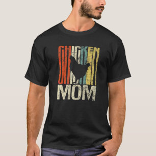 Retro Grunge Farmer Huhn Mutter Huhn T-Shirt