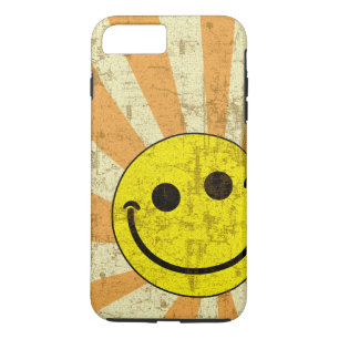 Retro Grungy Sonnendurchbruch Case-Mate iPhone Hülle
