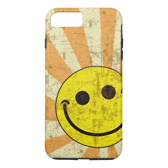 Retro Grungy Sonnendurchbruch Case-Mate iPhone Hülle (Rückseite)