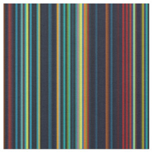 Retro Grünstreifengewebe des blauen Brauns des Stoff