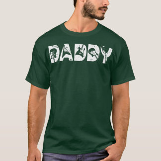 Retro Guitarist Father Daddy Guitar Father's Day M T-Shirt