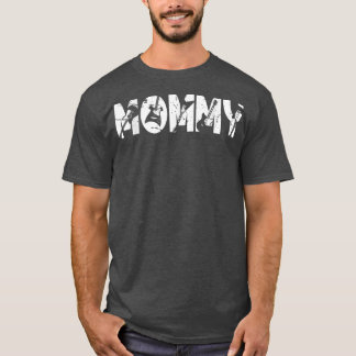 Retro Guitarist Mother Mommy Guitar Mothers Day Mu T-Shirt