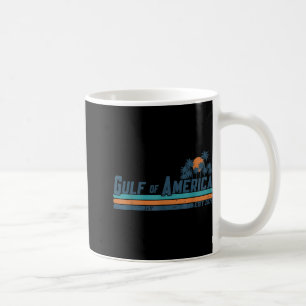 Retro Gulf of US America 2025 American Flag Gulf Kaffeetasse