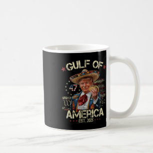 Retro Gulf of US America Est 2025 American Flag G Kaffeetasse