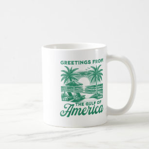 Retro Gulf of US America Est 2025 American Flag G Kaffeetasse