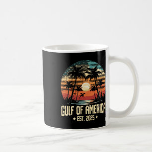 Retro Gulf of US America Est 2025 American Flag G Kaffeetasse