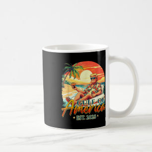 Retro Gulf of US America Est 2025 American Flag G Kaffeetasse