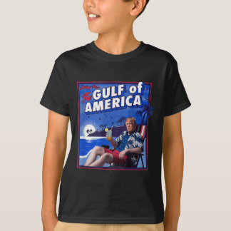 Retro Gulf of US America Est 2025 American Flag G T-Shirt